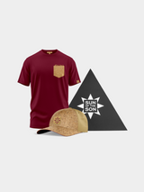 MAVERICK Bordeaux + Camel Set