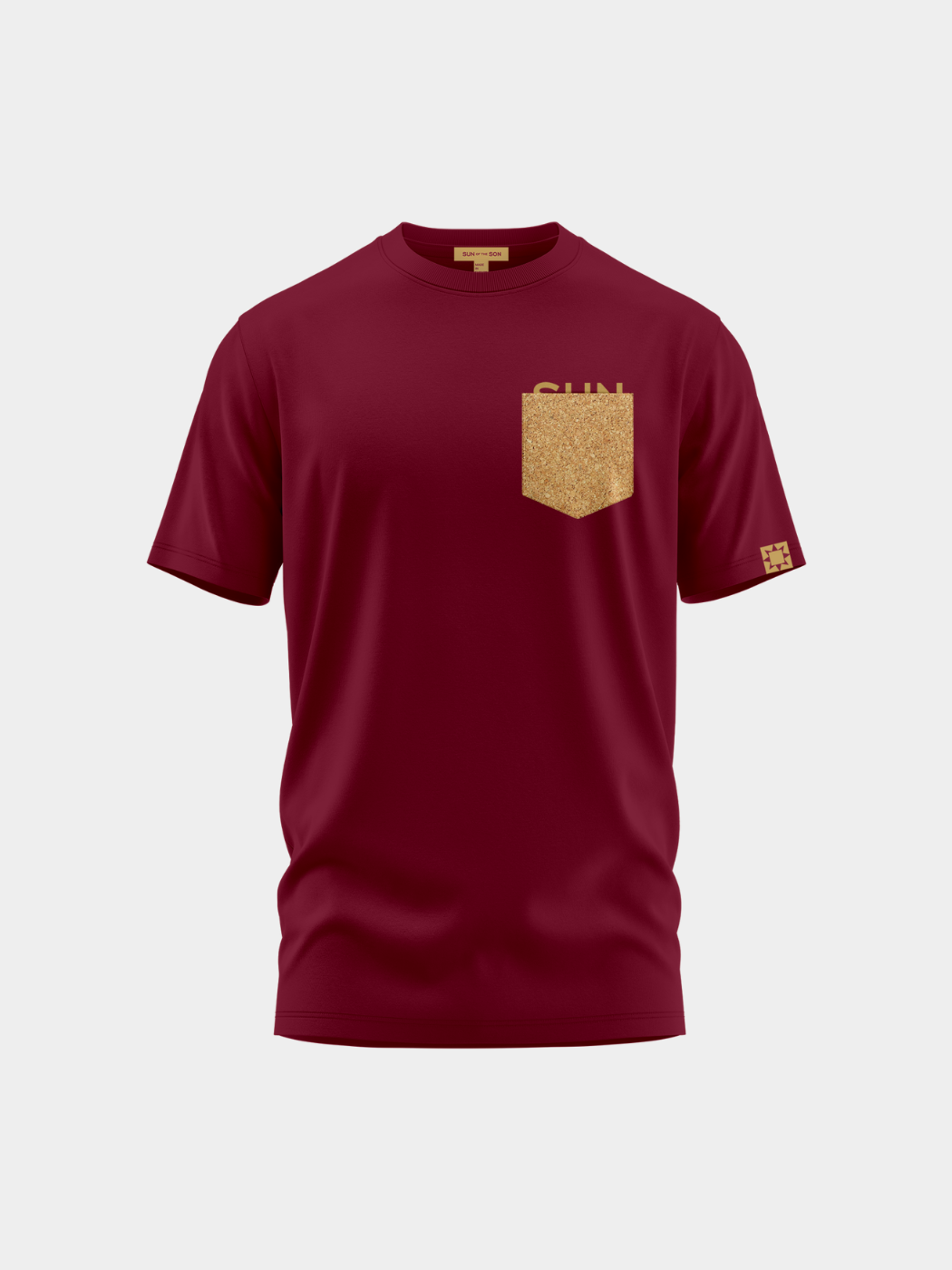 MAVERICK Bordeaux T-shirt